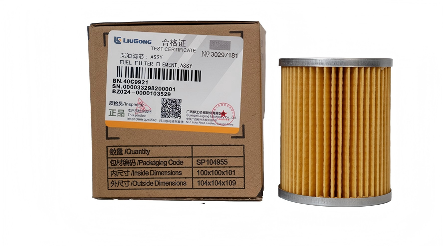 Oil-water separator filter element